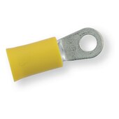 Cosses rondes pré-isolées 3501 jaune, diamètre 4,3, 2,5-6 mm²